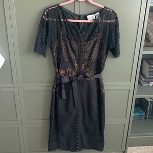 Byron Lars Carissima Sheath Dress Black 8